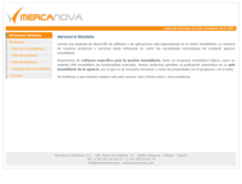 Tablet Screenshot of mercanova.com